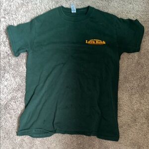 Volcano’s Lava Rock Cafe Green T-Shirt. Purchased in hawaii